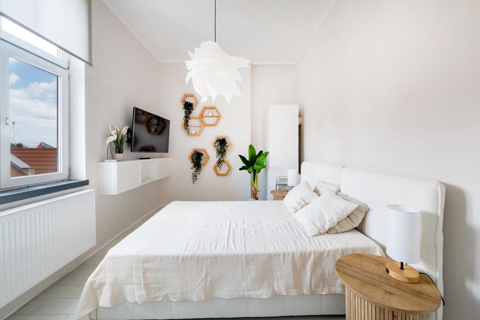 Stunning Apartment With Balcony Гданьск Экстерьер фото