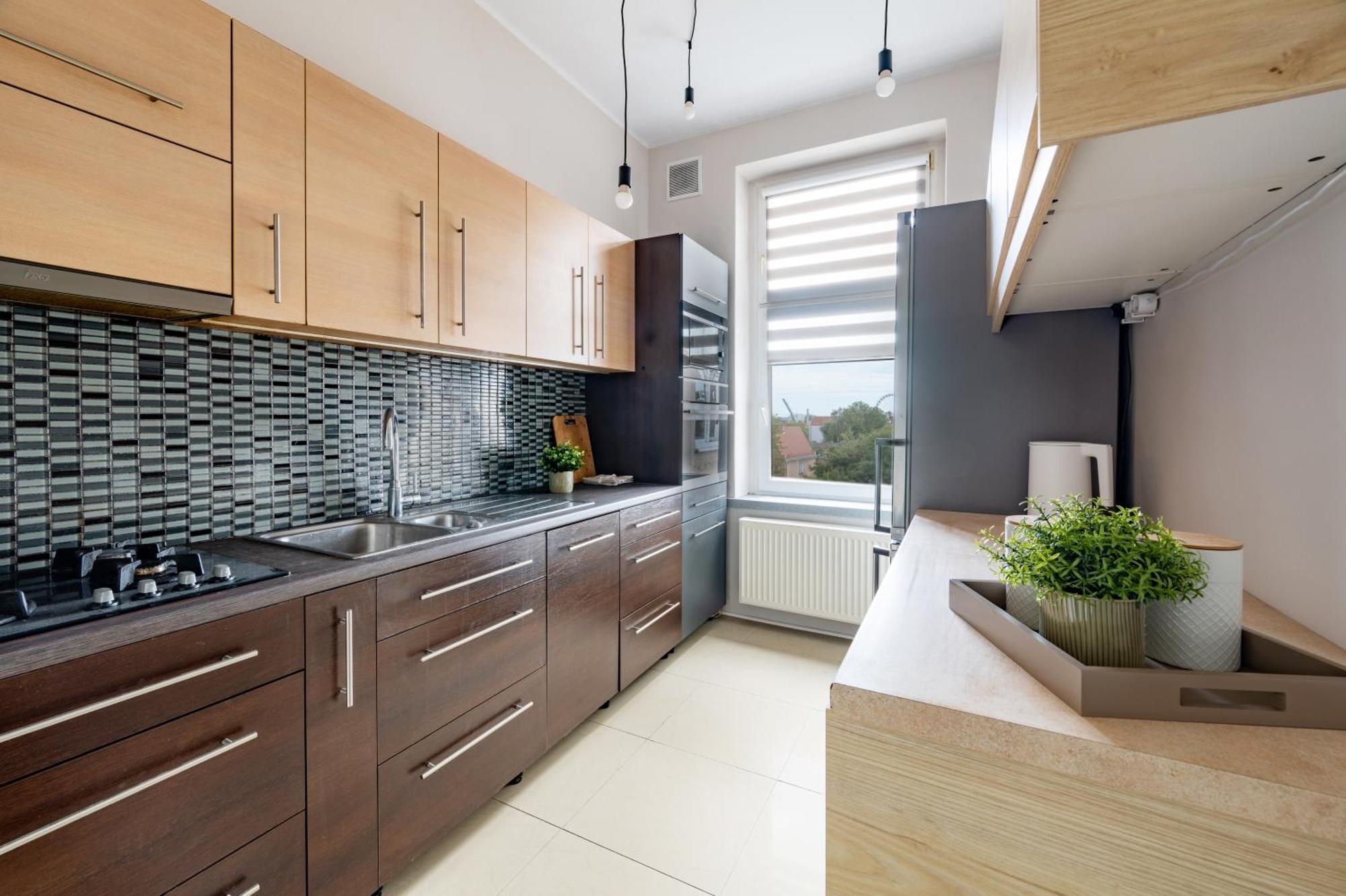 Stunning Apartment With Balcony Гданьск Экстерьер фото